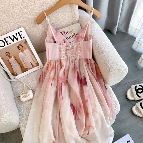 GRADIENT FRENCH DRESS