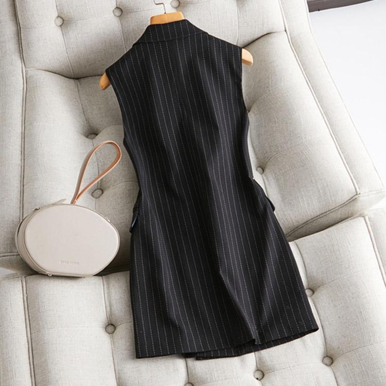 5036 Double - breasted Vest Jacket - DresseslovesOOTD
