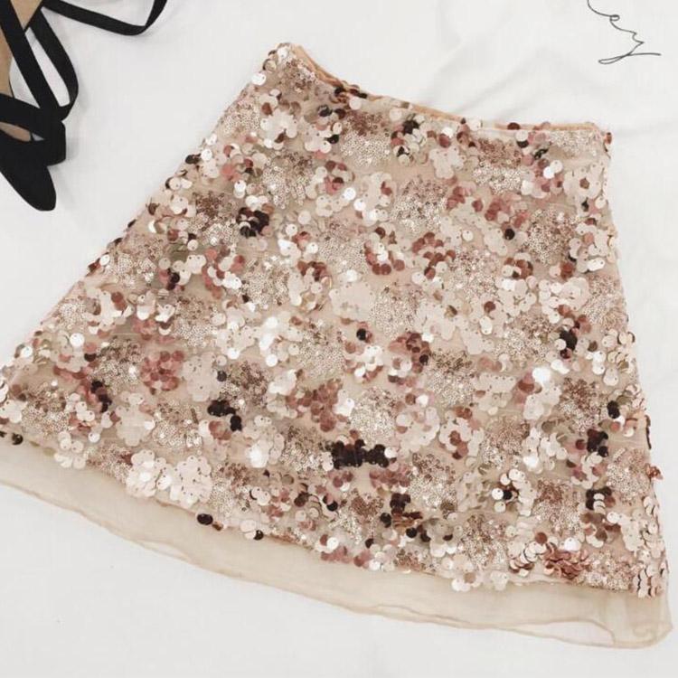 #5100 Sequined Skirt