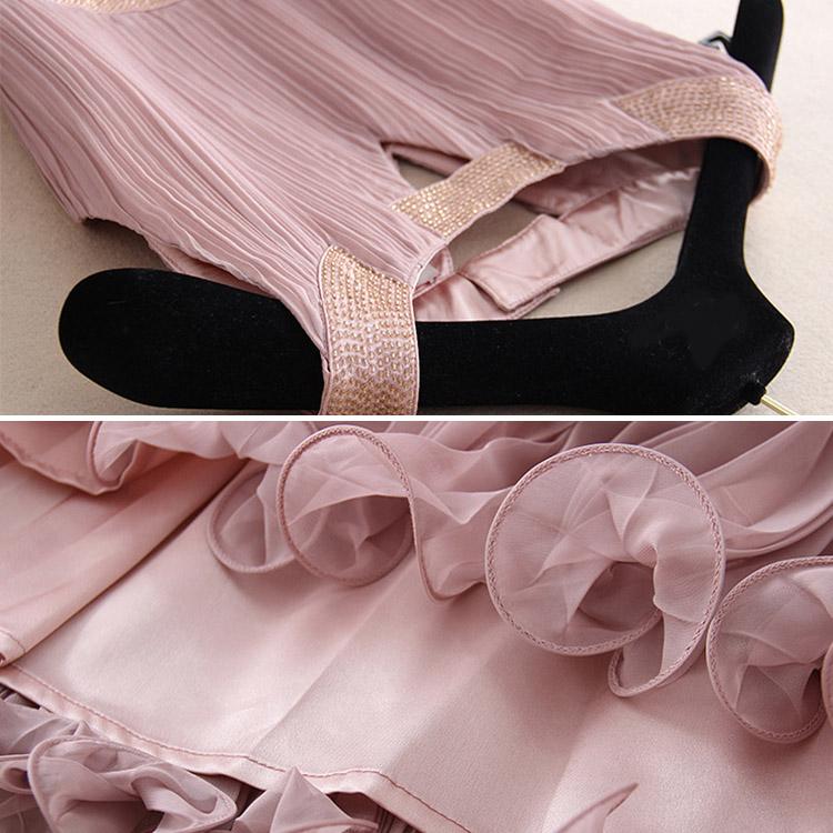 #5109 Beaded Silk Dress