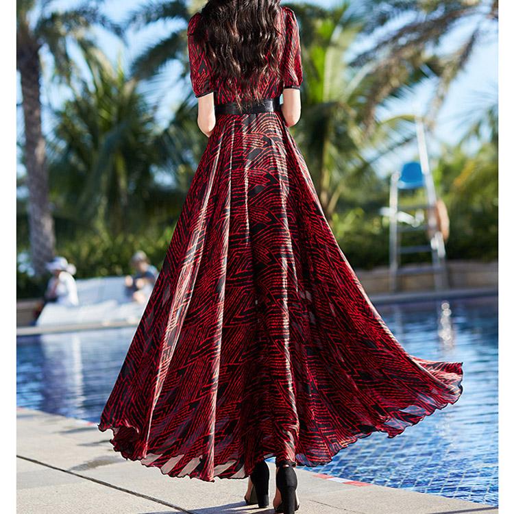 #5122 Chiffon Dress