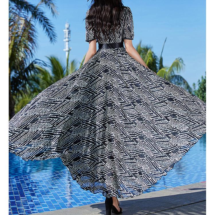 #5122 Chiffon Dress