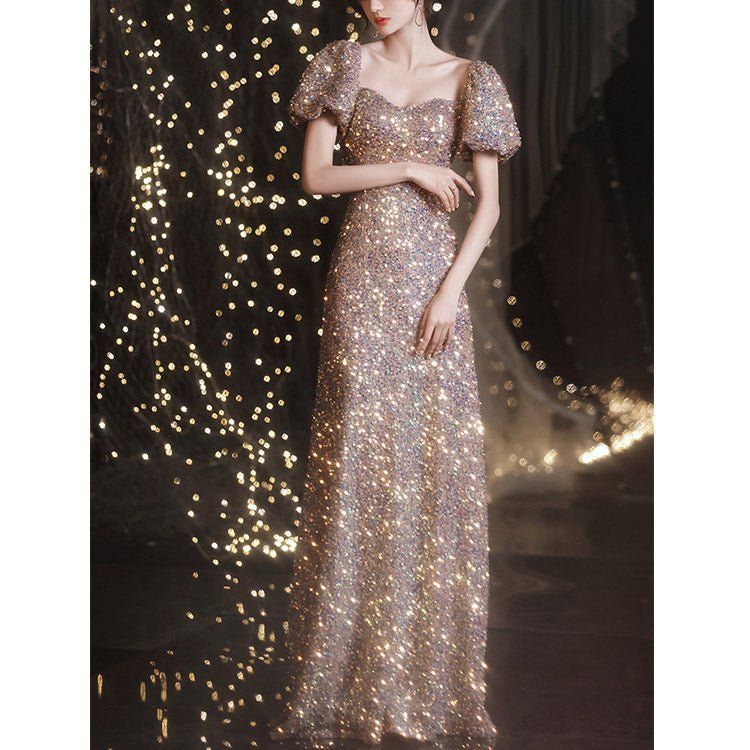 5130 SUPER SPARKLING EVENING DRESSES - DresseslovesOOTD