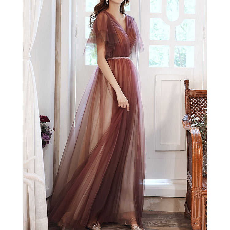 #5131 GRADIENT EVENING DRESSES