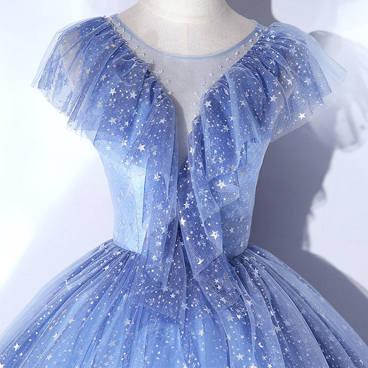 #5168 Starry sky evening dress