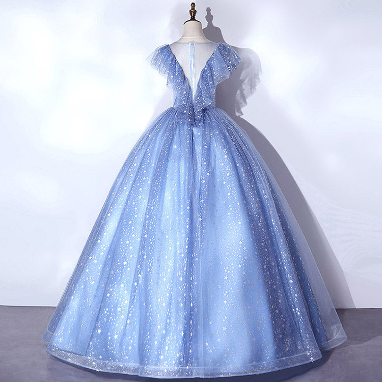 #5168 Starry sky evening dress