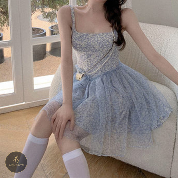 #5319 Sling floral dress