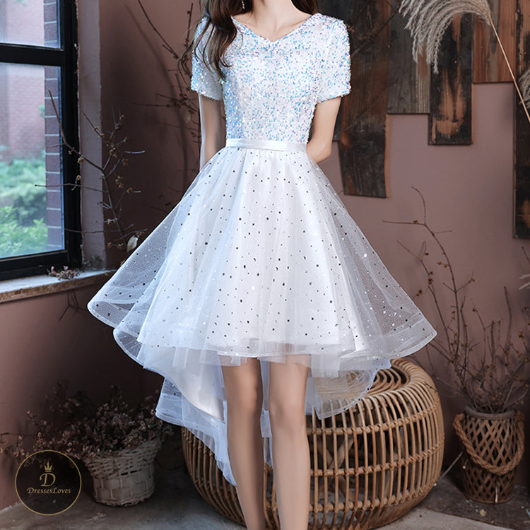 #5323 Sequins evening dress