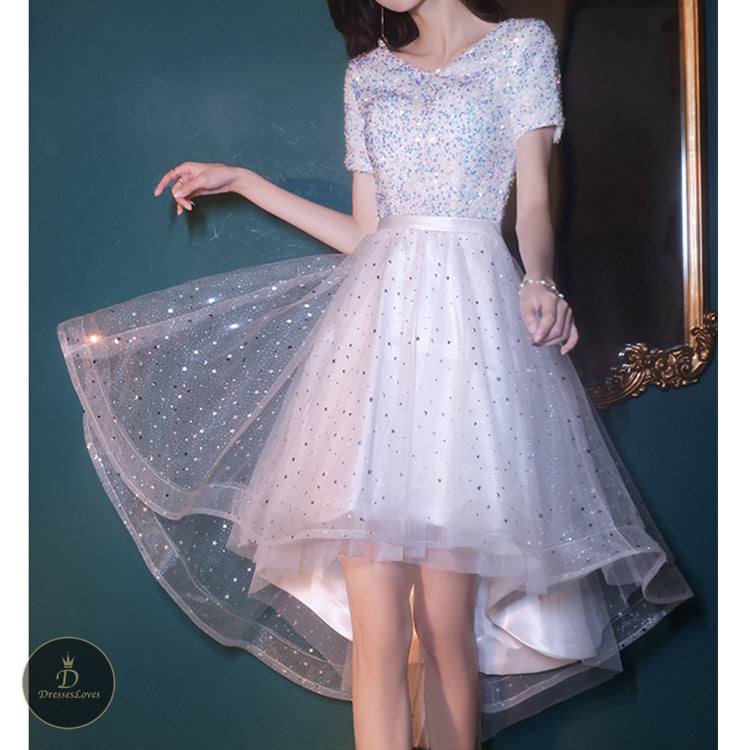 #5323 Sequins evening dress