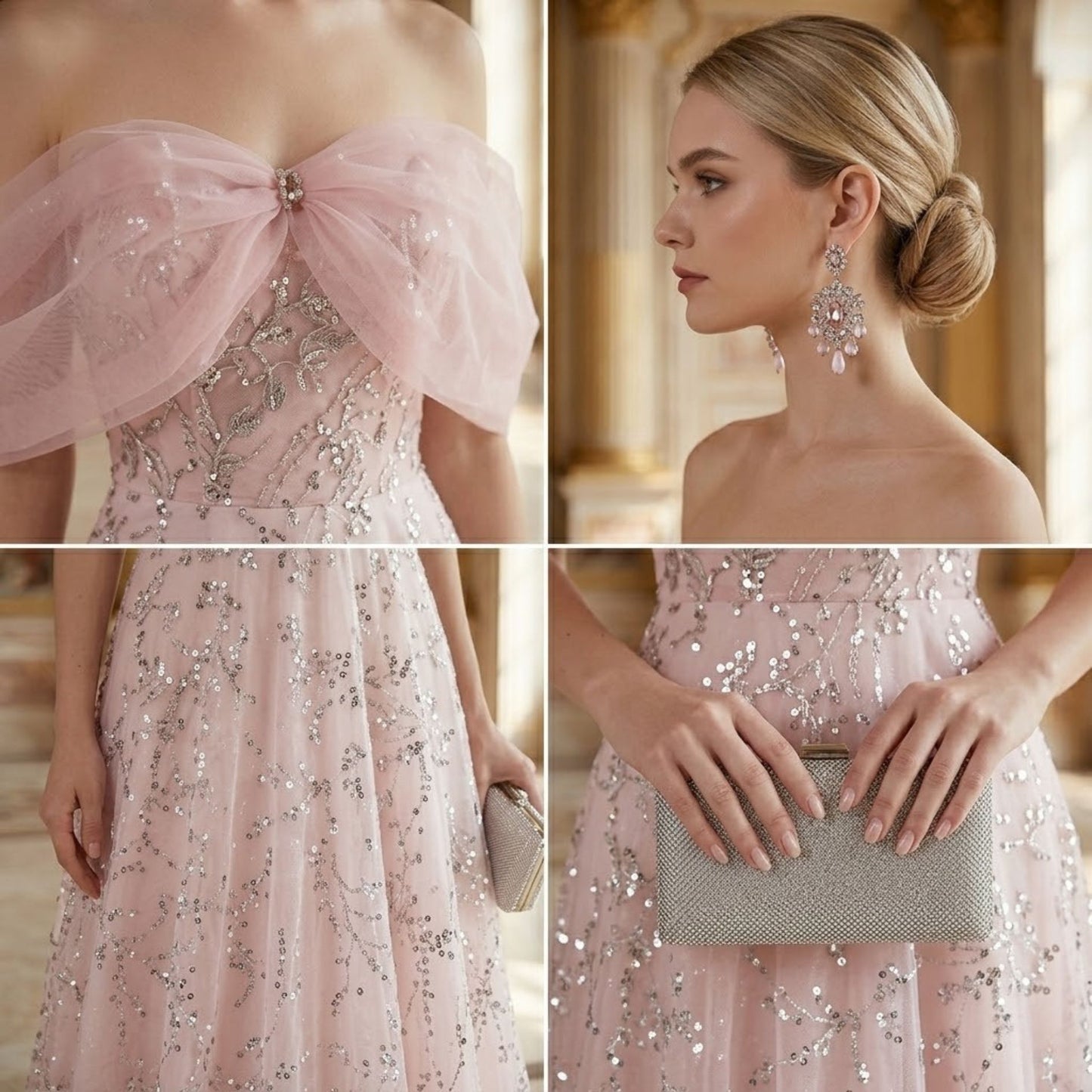 SEQUIN EVENING DRESS #5454 | DressesLovesOOTD