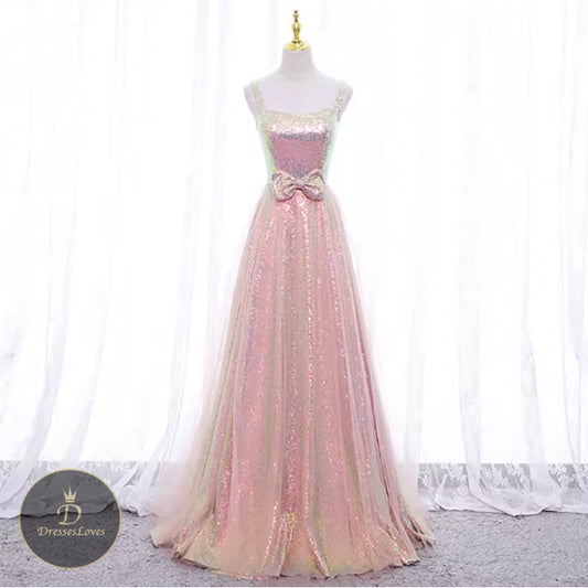 #5464 SEQUINS EVENING DRESS