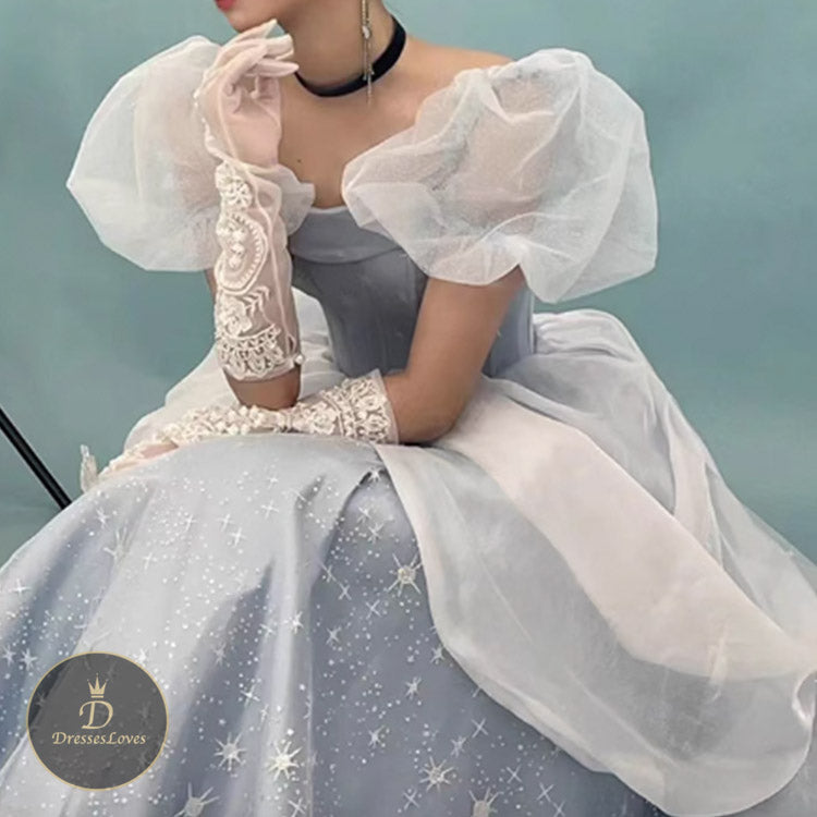#5471 BANDEAU PROM DRESS