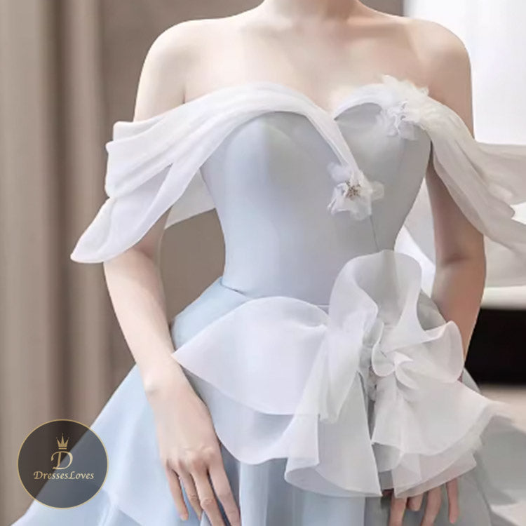 #5472 ONE SHOULDER EVENING DRESSES