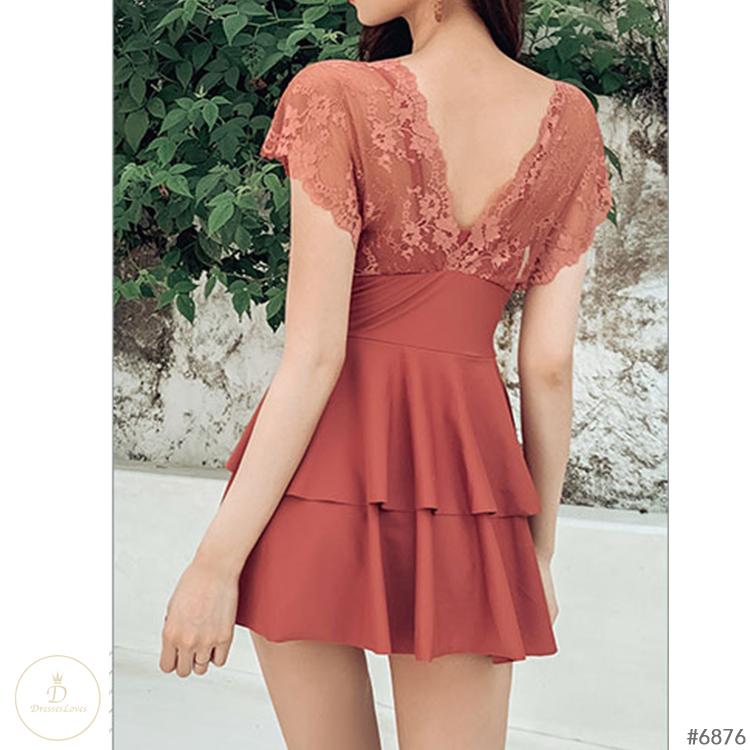 #6876 JANE DRESS / SWIMSUIT