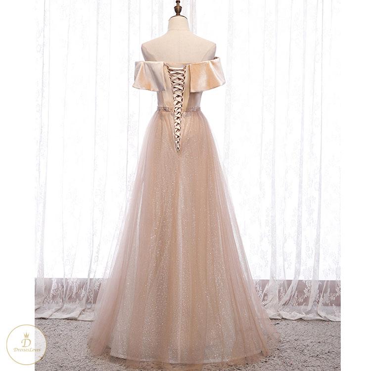 #7221 OFF SHOULDER SWING DRESS