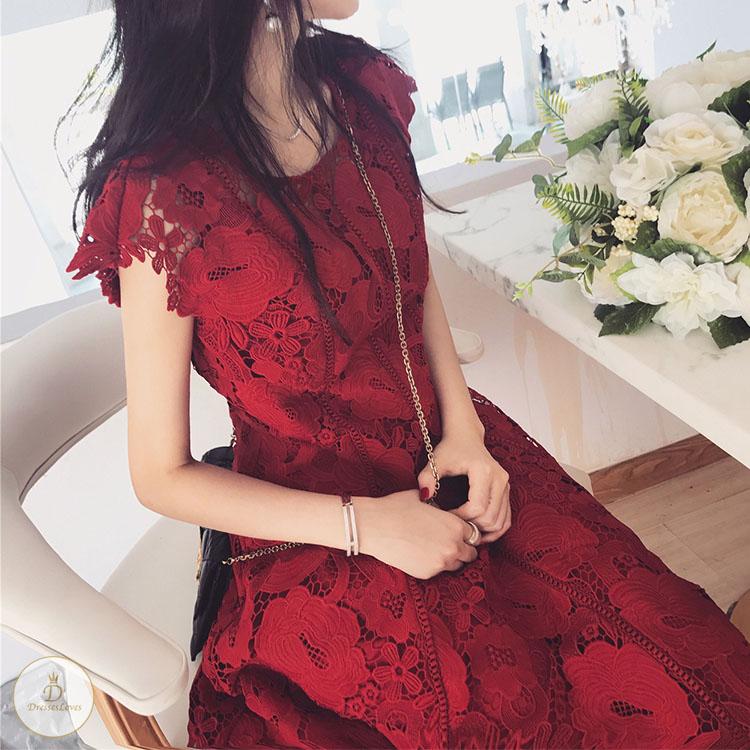 #7259 LACE DRESS