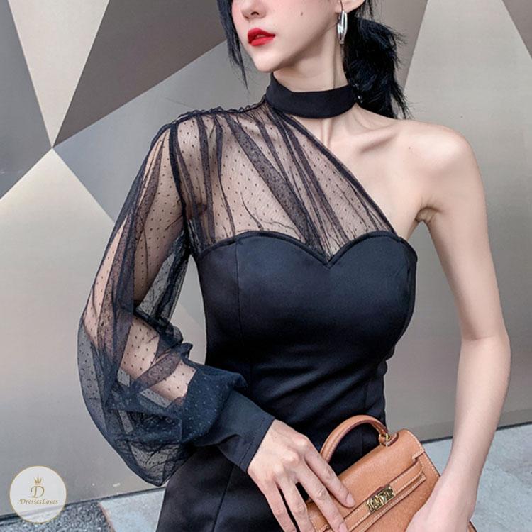 #7283 STITCHING DRESS