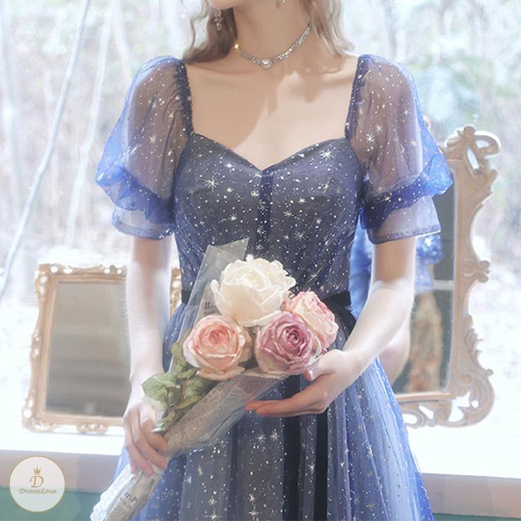 #7308 SKY EVENING DRESS