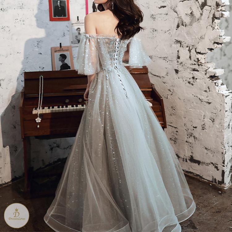 #7330 OFF SHOULDER SWING DRESS