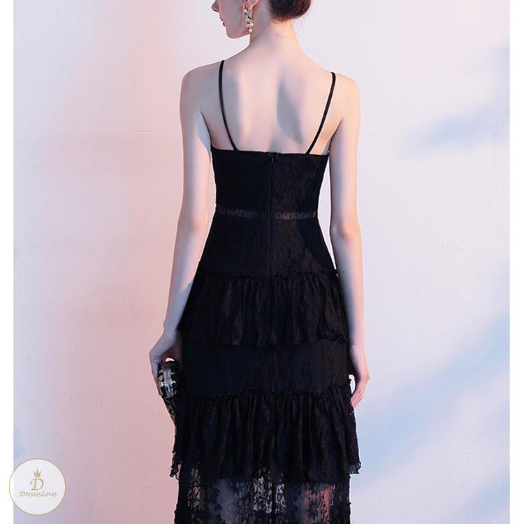 #7402 STRAP LACE DRESS