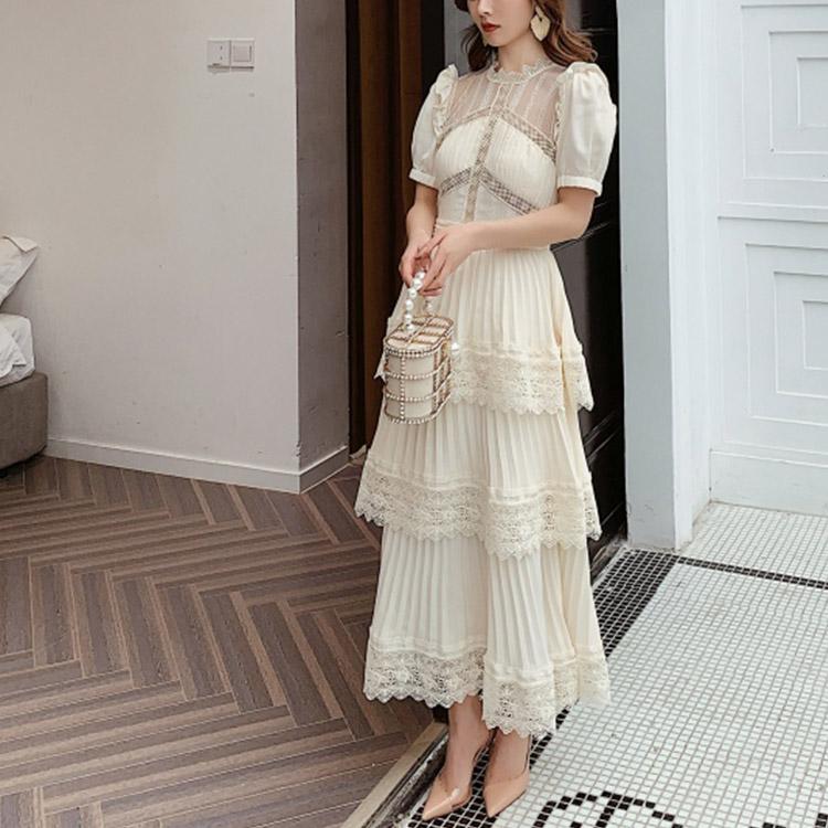 #7436 PLEATED DRESS
