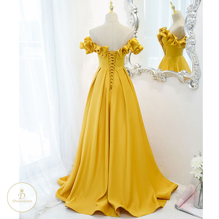 #7506 ONE SHOULDER EVENING DRESS
