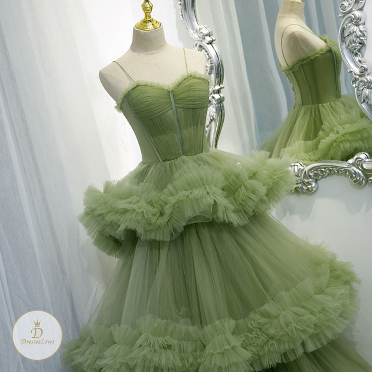 #7511 STRAP EVENING DRESS