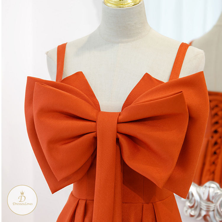 #7512 BOW EVENING DRESS