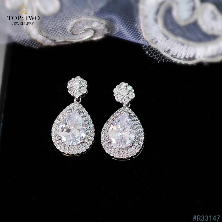 R33147 Earrings + Necklace (Two-piece ) S925 sterling silver