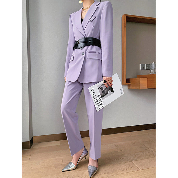 SUIT BLAZER AND TROUSERS