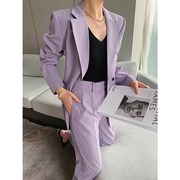 SUIT BLAZER AND TROUSERS