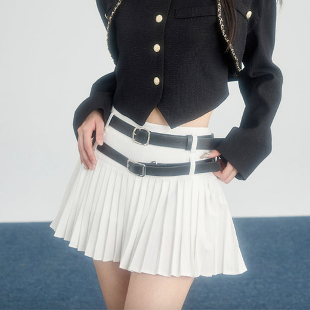 PLEATED SKIRT