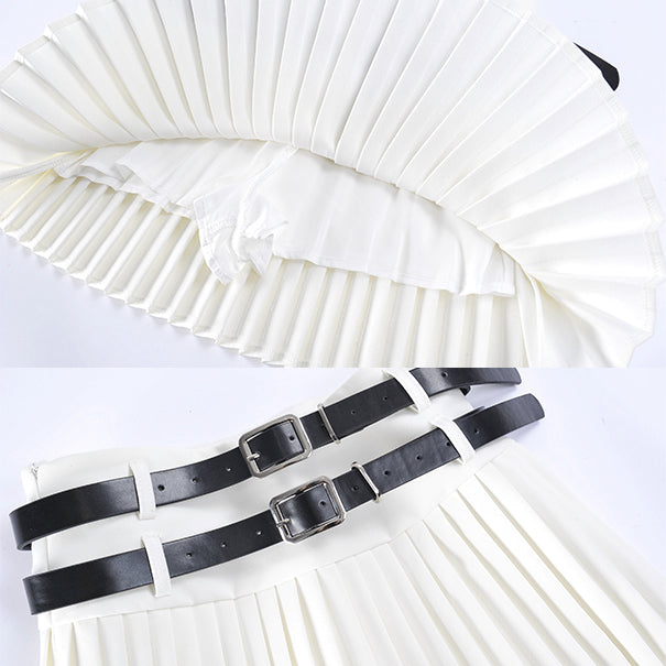 PLEATED SKIRT