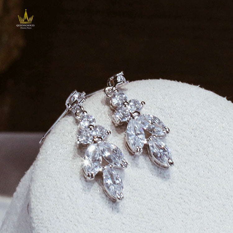 #TQ2031 Earrings + Necklace (Two-piece )