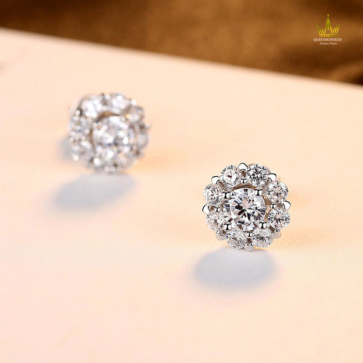 #TQ2044 Moissanite Earrings