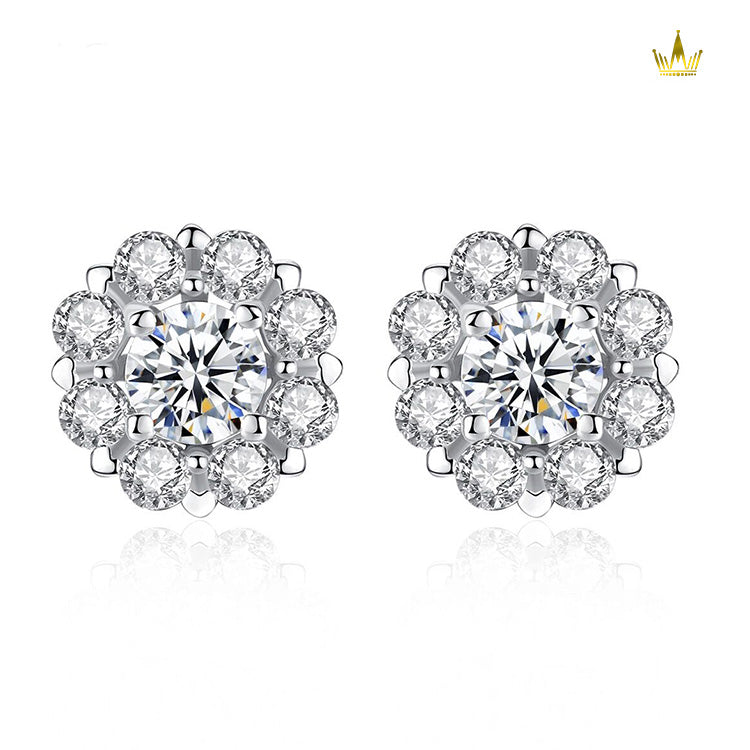 #TQ2044 Moissanite Earrings