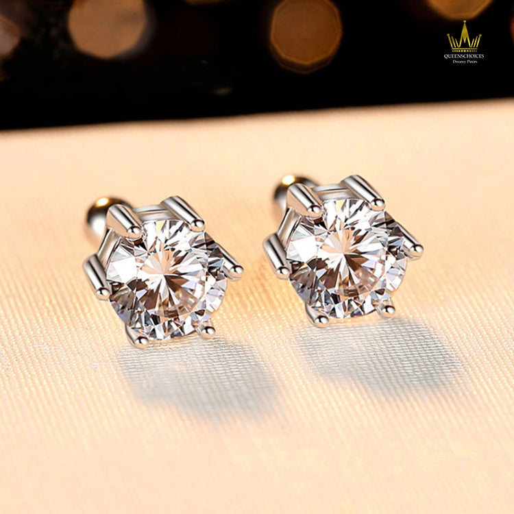 #TQ2047 Moissanite Earrings