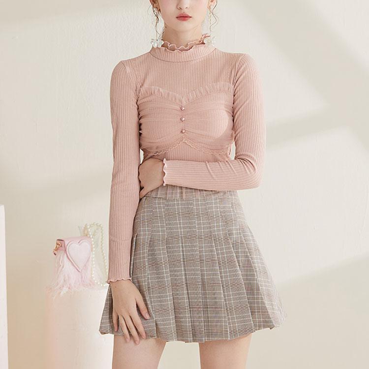 Long sleeve sweater top