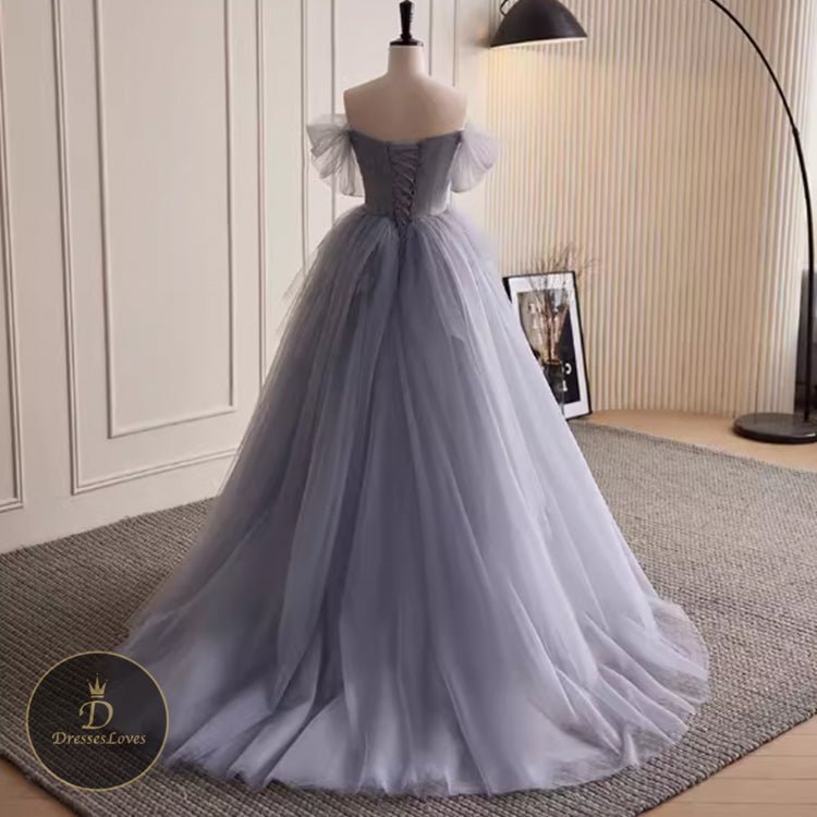 ONE SHOULDER EVENING DRESS #5467