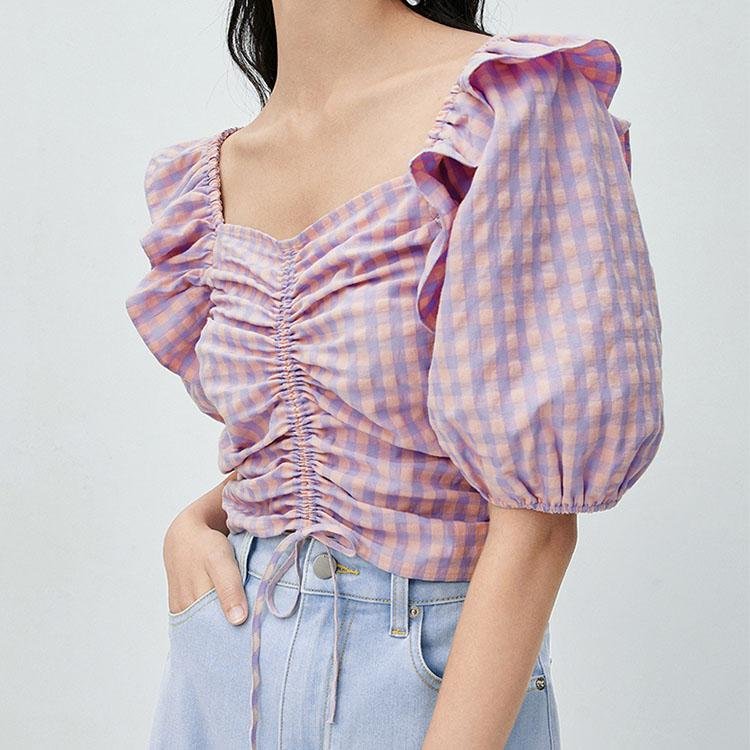 Ruffle top - DresseslovesOOTD