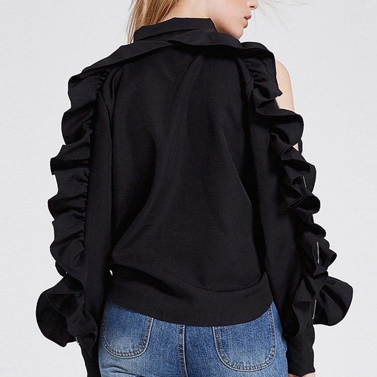 Ruffled Top #5039 | Dressesloves