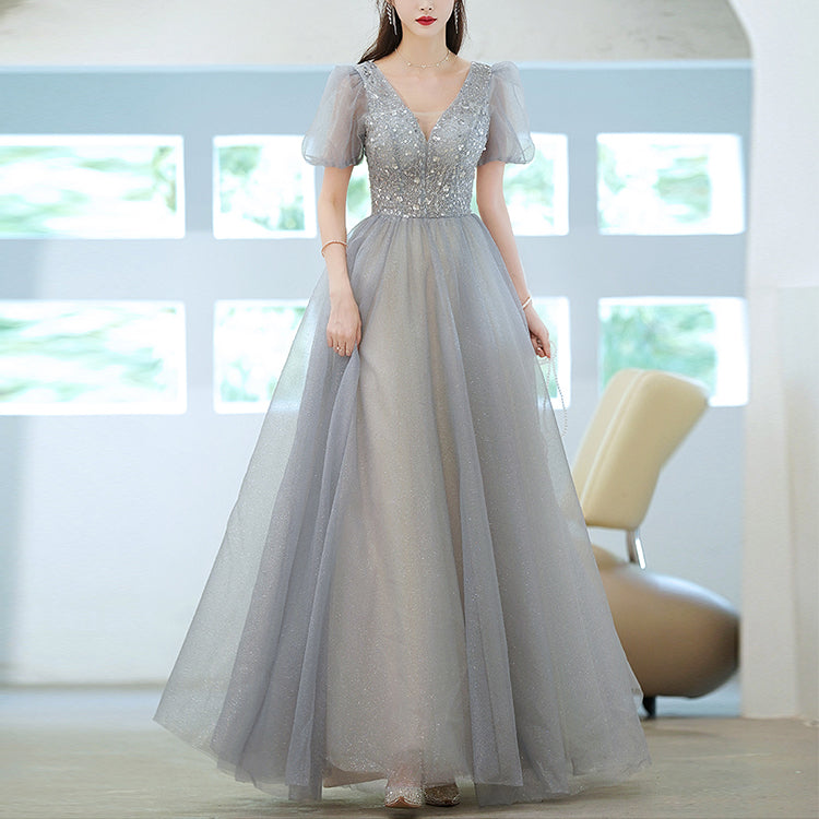 #30067 BEADED EVENING DRESS