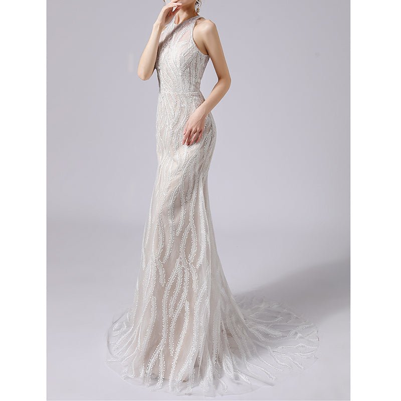 40123 RETRO EVENING DRESS - DresseslovesOOTD