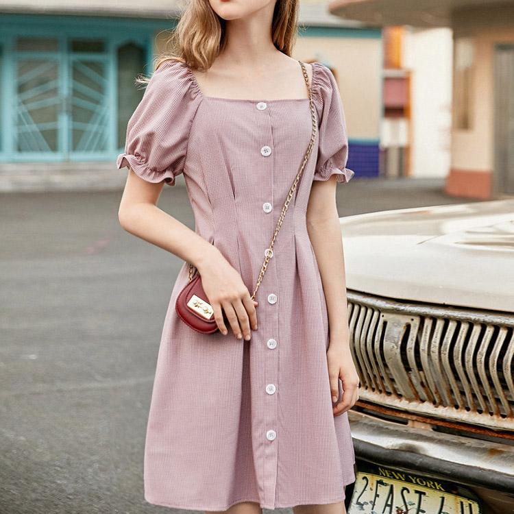 #5002 High Waist Retro Dress