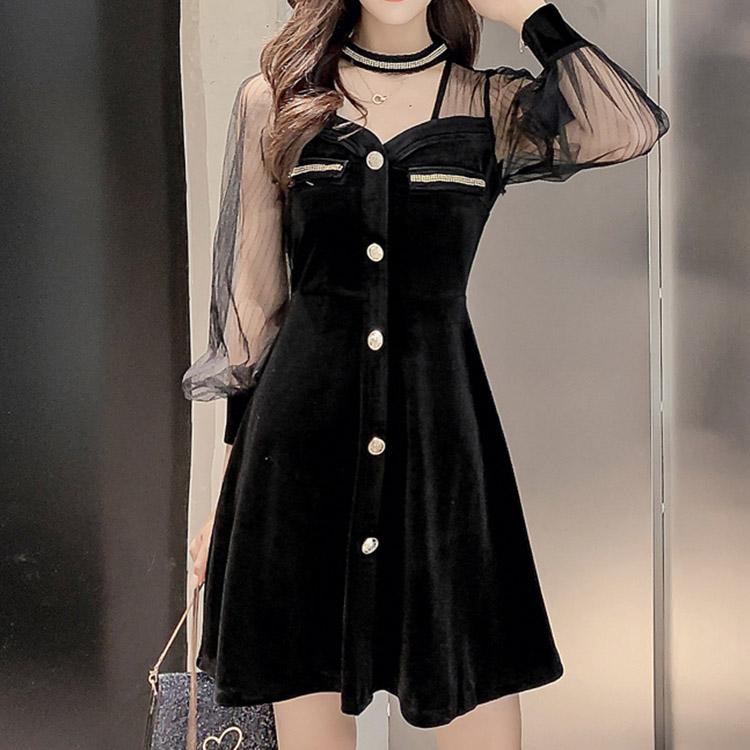 #5010 Stitching Dress