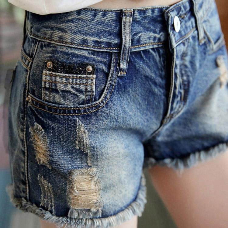 5058 Denim Shorts - DresseslovesOOTD