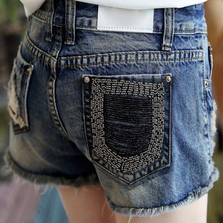 5058 Denim Shorts - DresseslovesOOTD