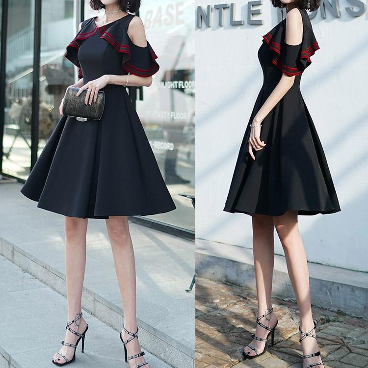 #5096 Bat Sleeves Dress