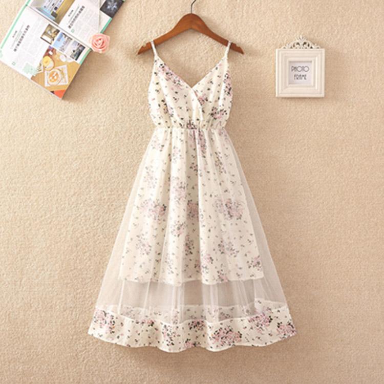 #5107 Floral Dress