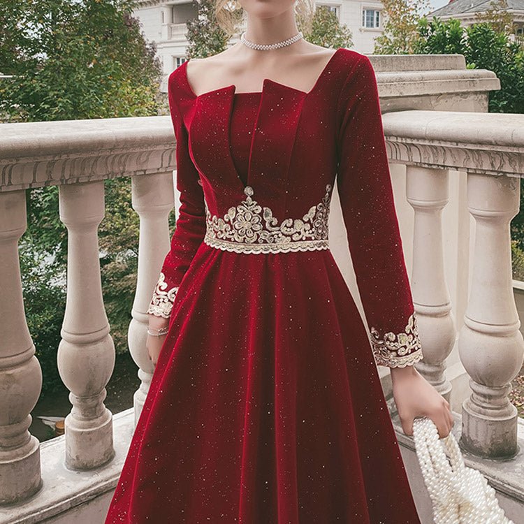 5126 EMBROIDERY EVENING DRESSES - DresseslovesOOTD